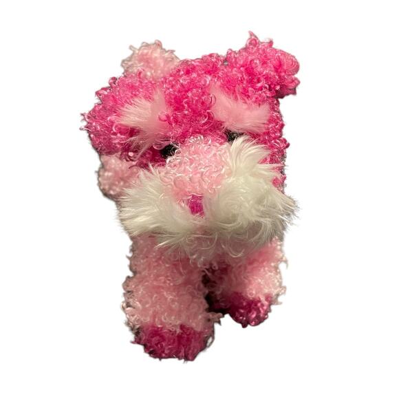 Vintage Ty Plush Dog Pinkys Glitters Stuffed Animal Nursery Decor Shower Gift 6” - Picture 4 of 12